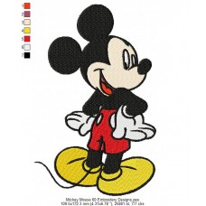 Mickey Mouse 60 Embroidery Designs